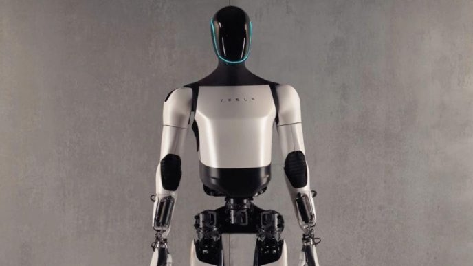 humanoid robot in a smart home, Tesla Optimus