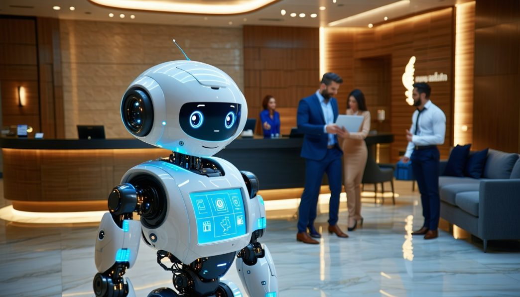 robot hotel staff
