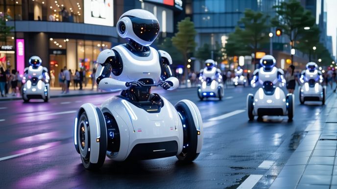rideable robots