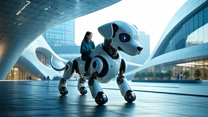 xiaomi cyberdog 2 rideable concept