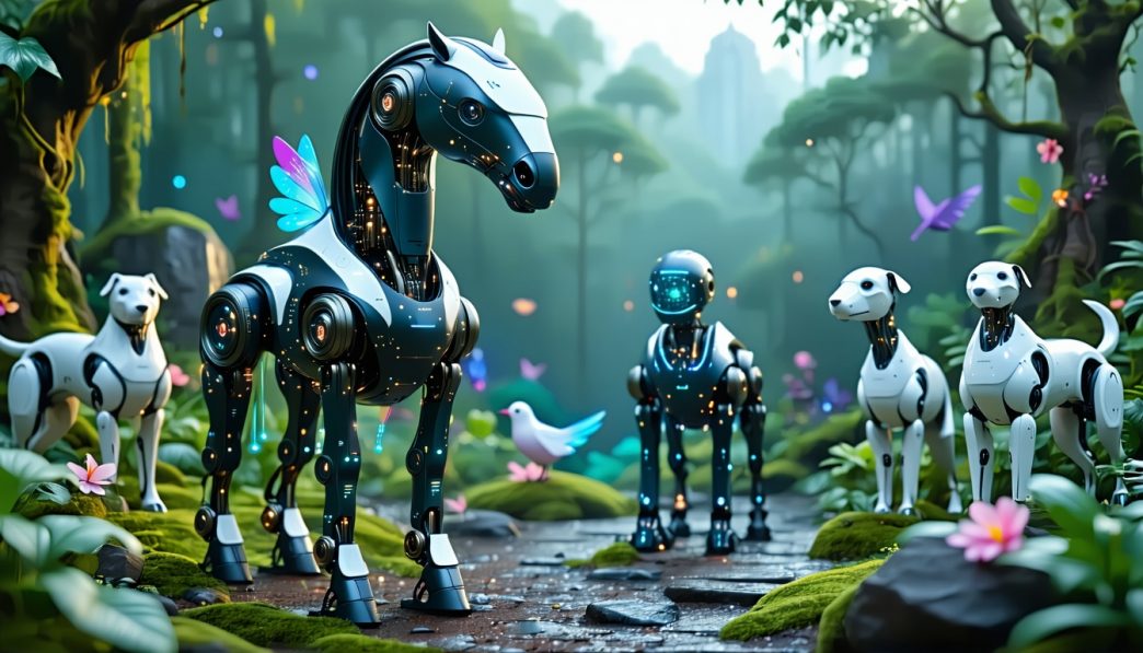 robot horses and animal inspired bots