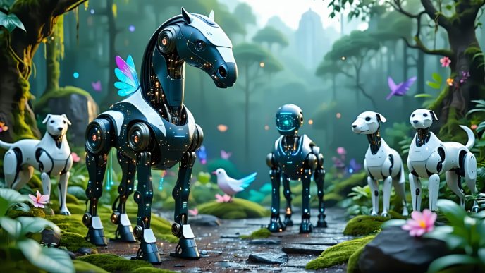 robot horses and animal inspired bots