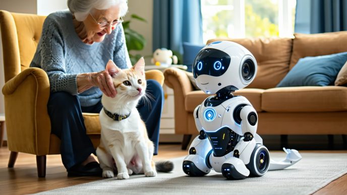 robot pets for seniors