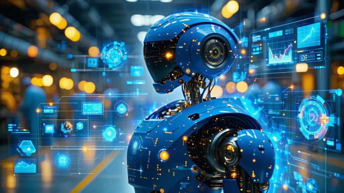 real time ai processing in robots