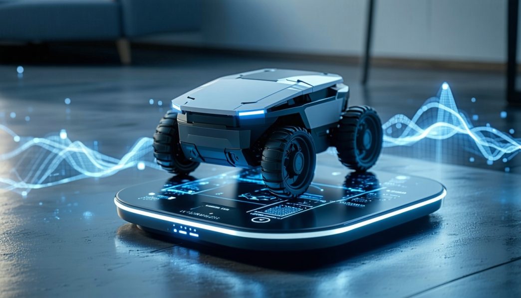 wireless charging for robots