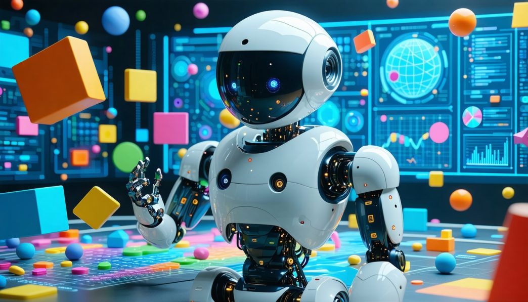 color and shape recognition in robots