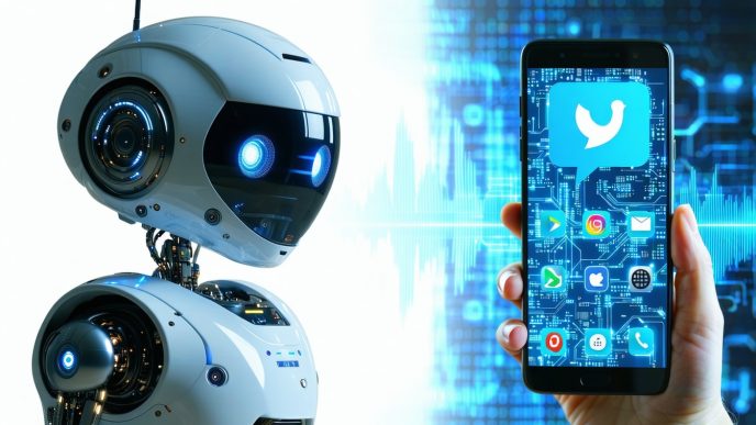 robot voice interfaces vs apps