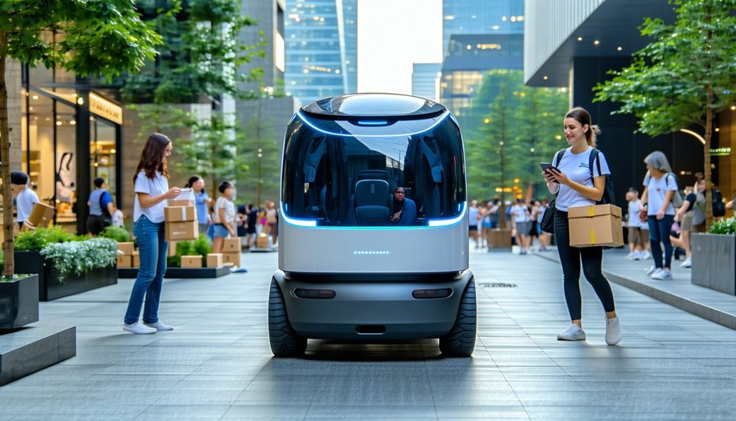 robot delivery and service