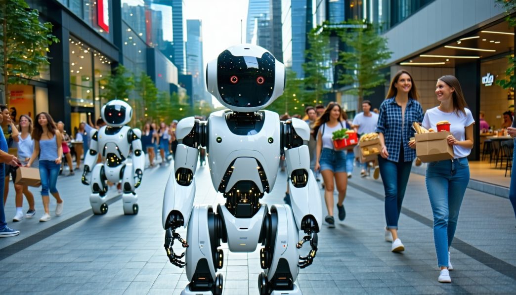 robots delivering food