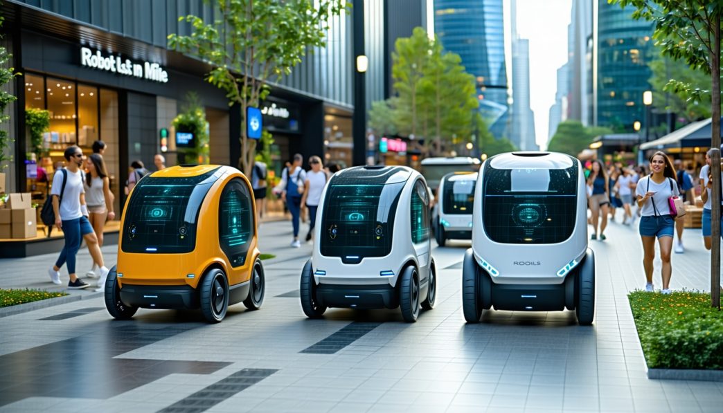 robots in last mile logistics