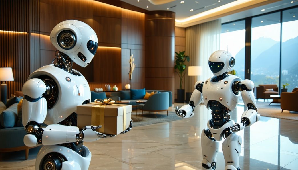 robots for hotel and office service