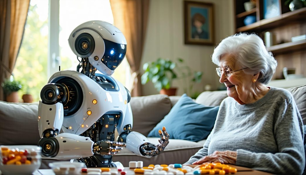 robots assisting with medication reminders