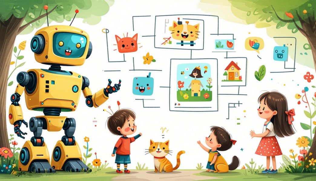 robots teaching safety to kids