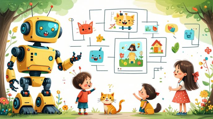 robots teaching safety to kids