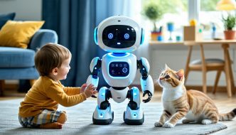 safety features for kids and pets in robots