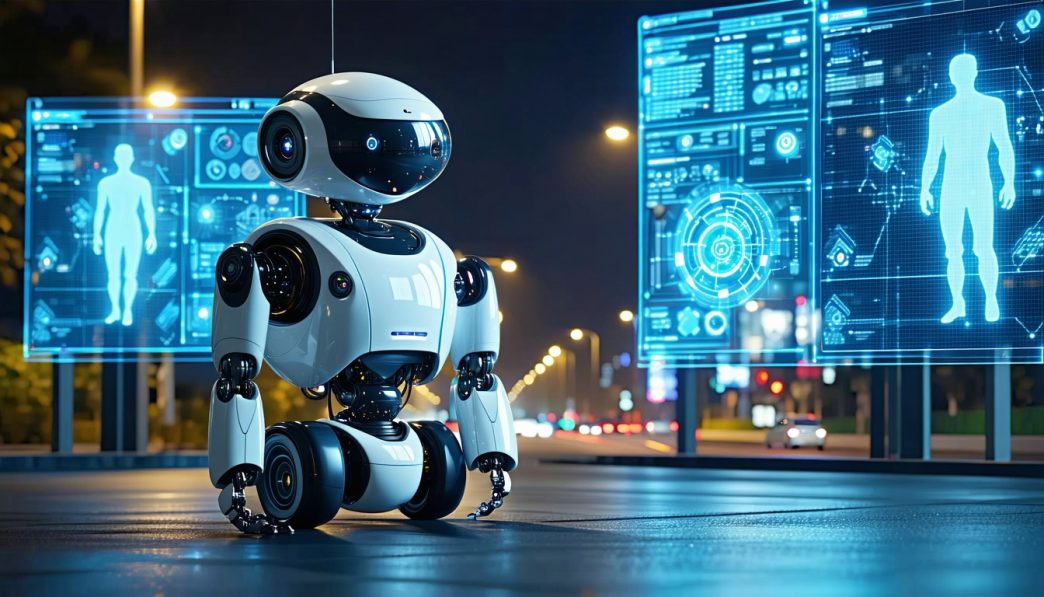 robots detecting unusual activity