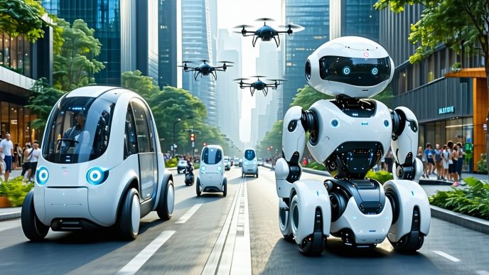 transportation and rideability robots