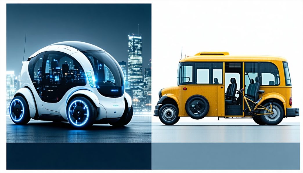 robot transportation vs traditional options