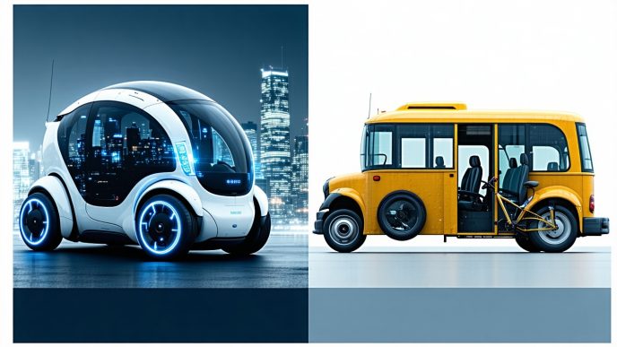 robot transportation vs traditional options