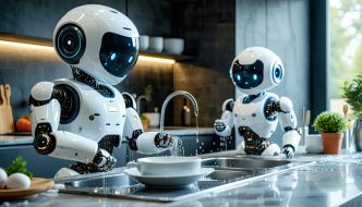 robots for dishwashing and kitchen cleaning