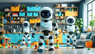 robots assisting with organizing and tidying