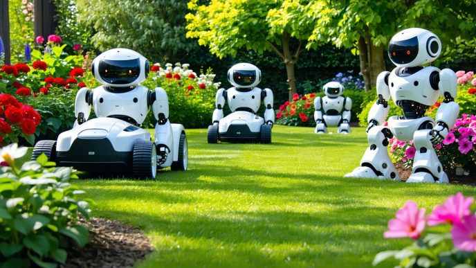 robots for gardening and yard work