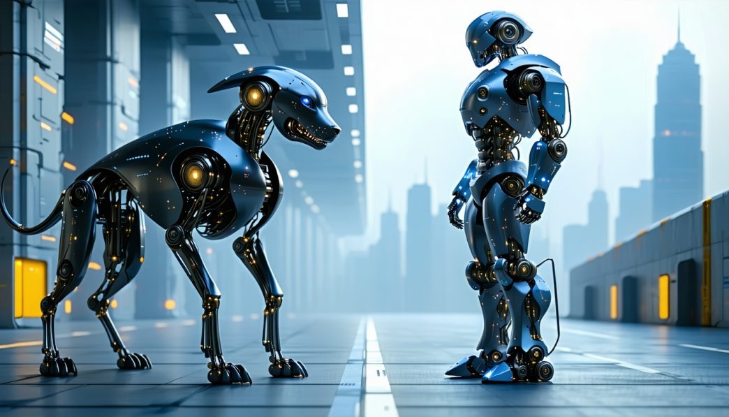 quadruped robots vs humanoid robots