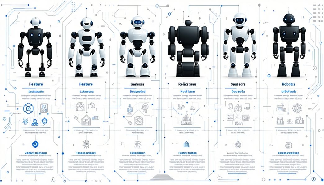 feature specific robot comparisons