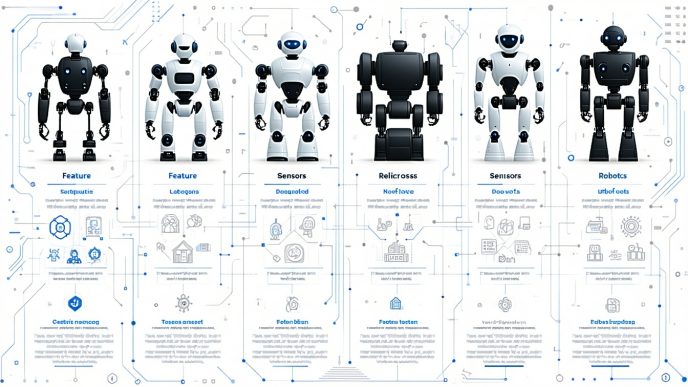 feature specific robot comparisons