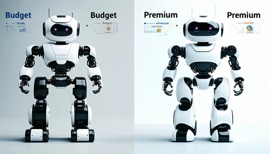 robot build quality budget vs premium