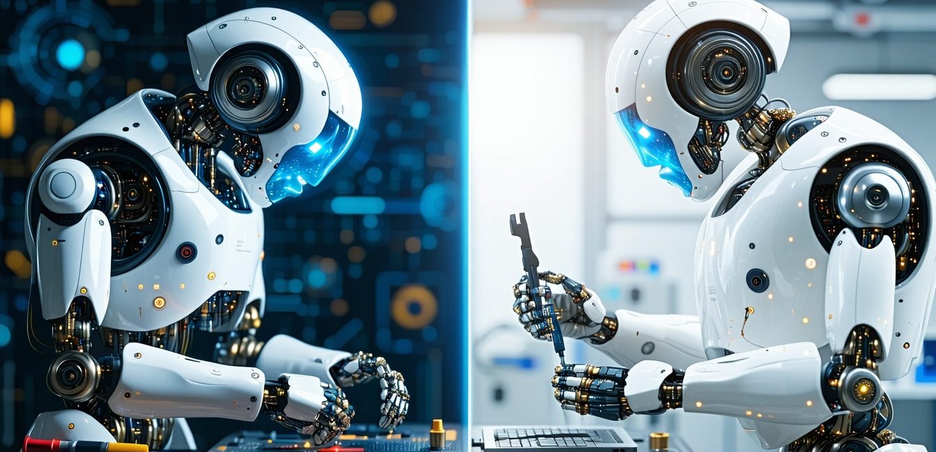 robot self repair options vs professional repair