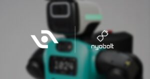 Agility Digit 5 humanoid robot with Nyobolt ultra-fast charging partnership still from the October 15, 2026 announcement