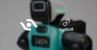 Agility Digit 5 humanoid robot with Nyobolt ultra-fast charging partnership still from the October 15, 2026 announcement