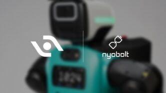 Agility Digit 5 humanoid robot with Nyobolt ultra-fast charging partnership still from the October 15, 2026 announcement