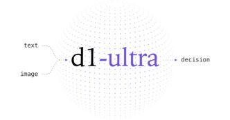 Soft abstract blue and teal liquid-style graphic from Liquid AI's d1-ultra blog hero, no burned-in title or price